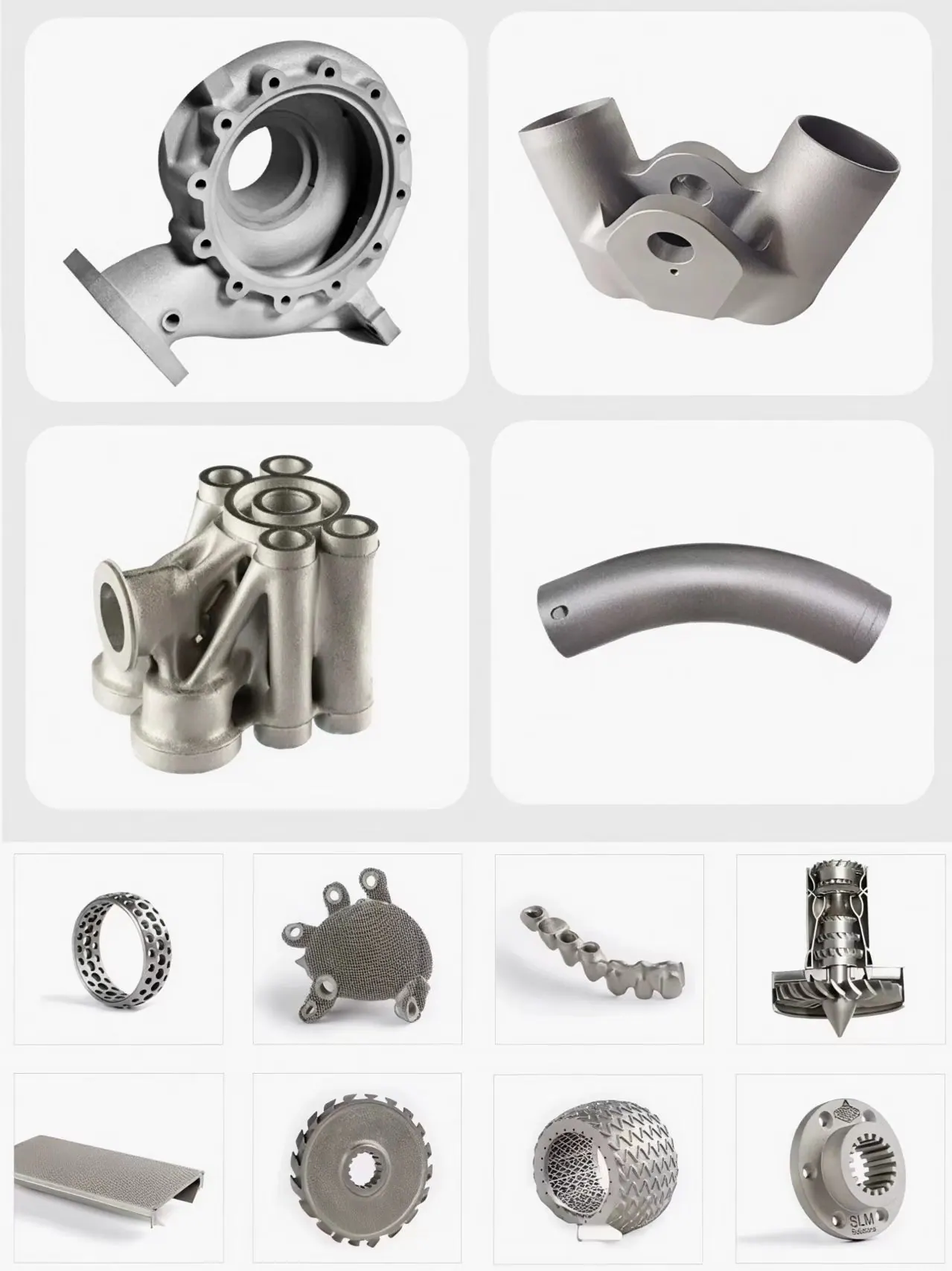 Turned and milled components
